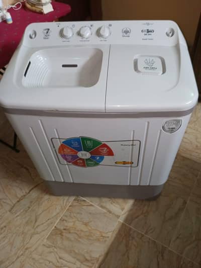 super Asia ki machine 10 by 10 buth Kam ues hoii v hai warranty me hai