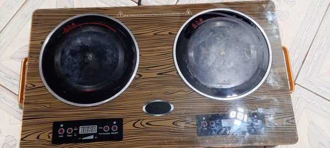 electric double stove