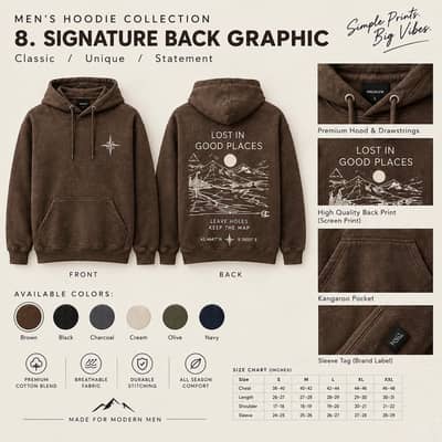 PREMIUM MEN’S MODERN HOODIES – WHOLESALE & RETAIL AVAILABLE