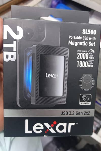 Lexar 2TB 1TB SSDs a lot portable for laptops and mobiles