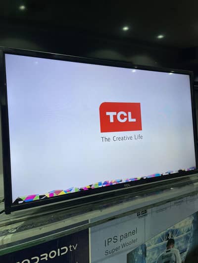 tcl 32 inch QLED tv smart 4k 1 year Warranty google tv web os LG