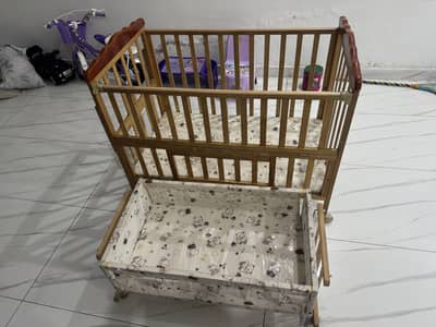 Wooden Baby Cot for sale
