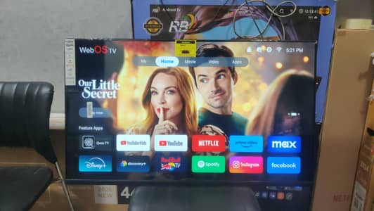 Samsung 32 inch QLED led tv Android smart google tv 4k 3 year Warranty