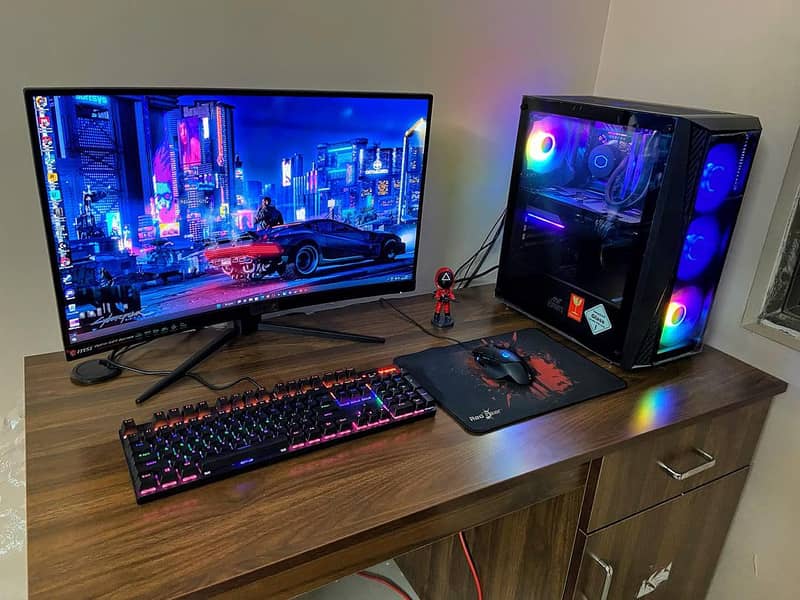 Gaming pc full setup 0