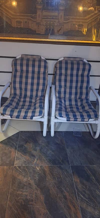 Lawn chairs with table  for sale