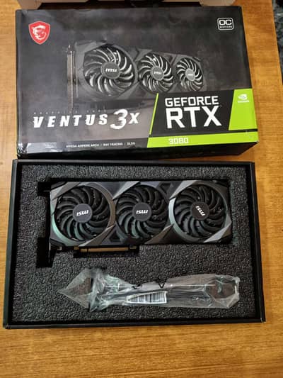 MSI VENTUS RTX 3080 10GB GPU SEALED WITH BOX