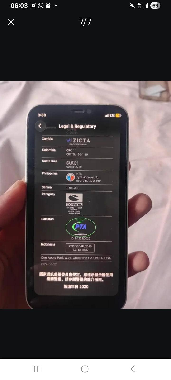 Apple iPhone 12 mini 6