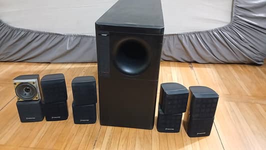 Bose Am 10 series 2 subwoofer & 5 double microlabs  Cubes USA