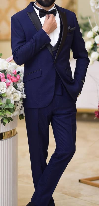Groom pent coat navy blue 44 Size complete set