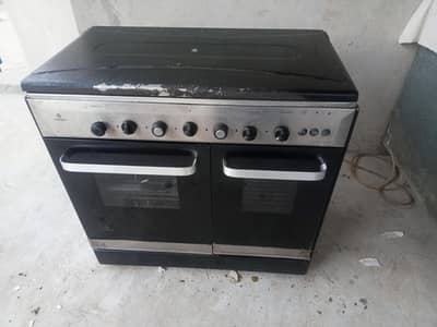 NasGas SG-534 Five Burner Double Door Cooking Range