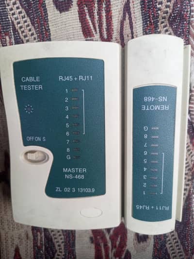 Internet cable tester