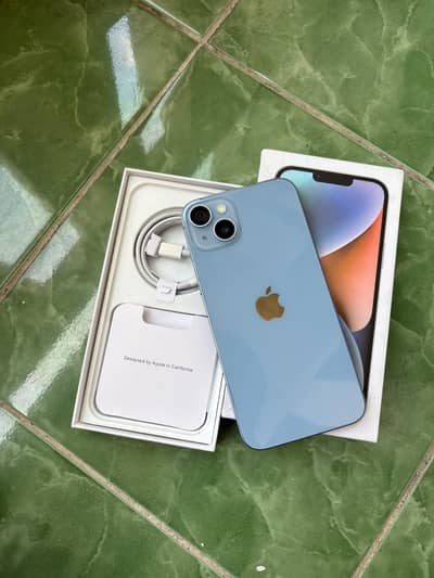 iPhone 14 128gb full box recharge for sale