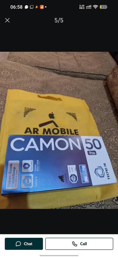 Tecno cemon 50 pro 9 month warranty