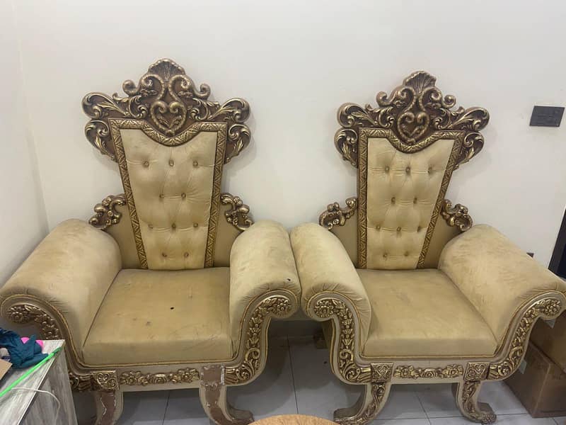 2chair 1table without sheesh condition normal 2