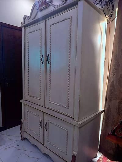pure white wardrobe