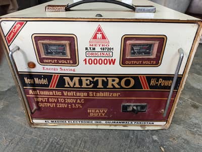 Metro 10,000W Stabilizer