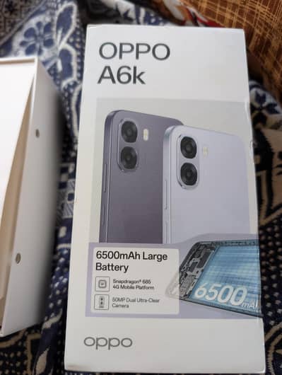 OPPO A6k Just box open