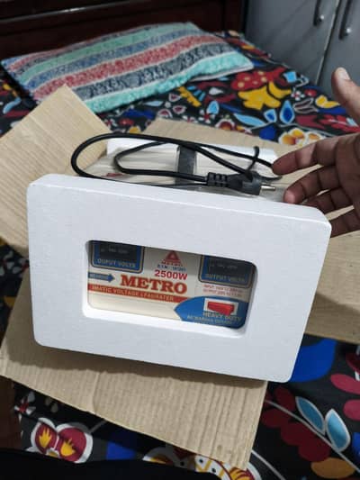 Metro 2500W Automatic Voltage Stabilizer for sale.