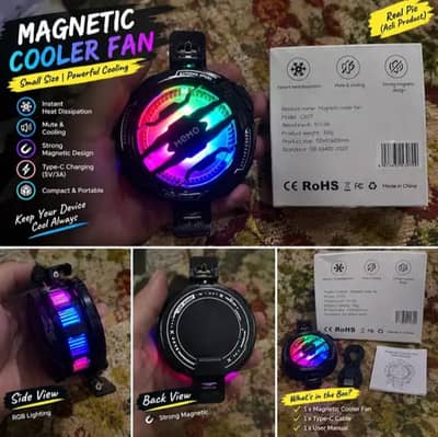 Magnetic Cooler Fan - CX07