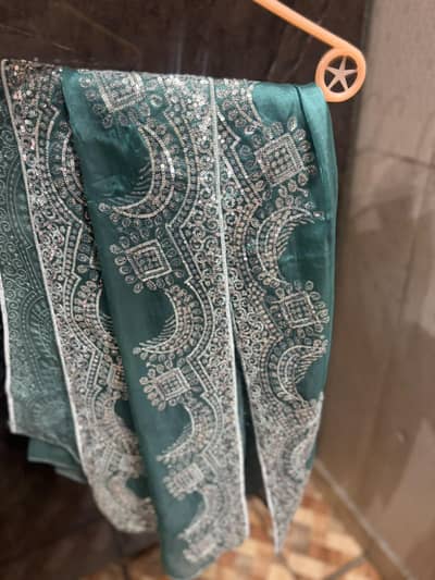 sheesha silk 3 pc fancy fancy heavy cutdan suit free size