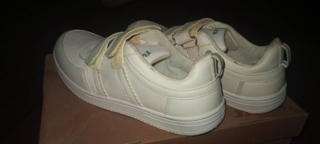 White Bata Shoes 0