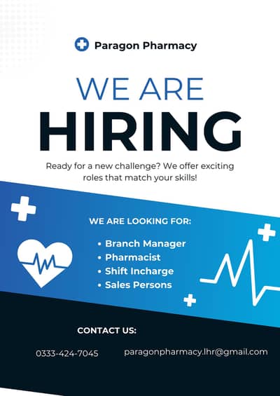 Become part of Paragon Pharmacy.