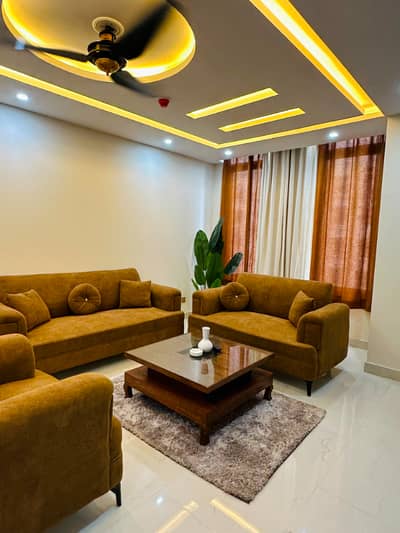 Daily basis 1bed ROM full furnished apartments safe and scour 100%coupe allow