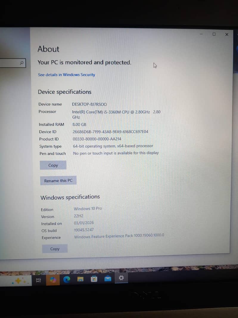 Dell Latitude E6530 5