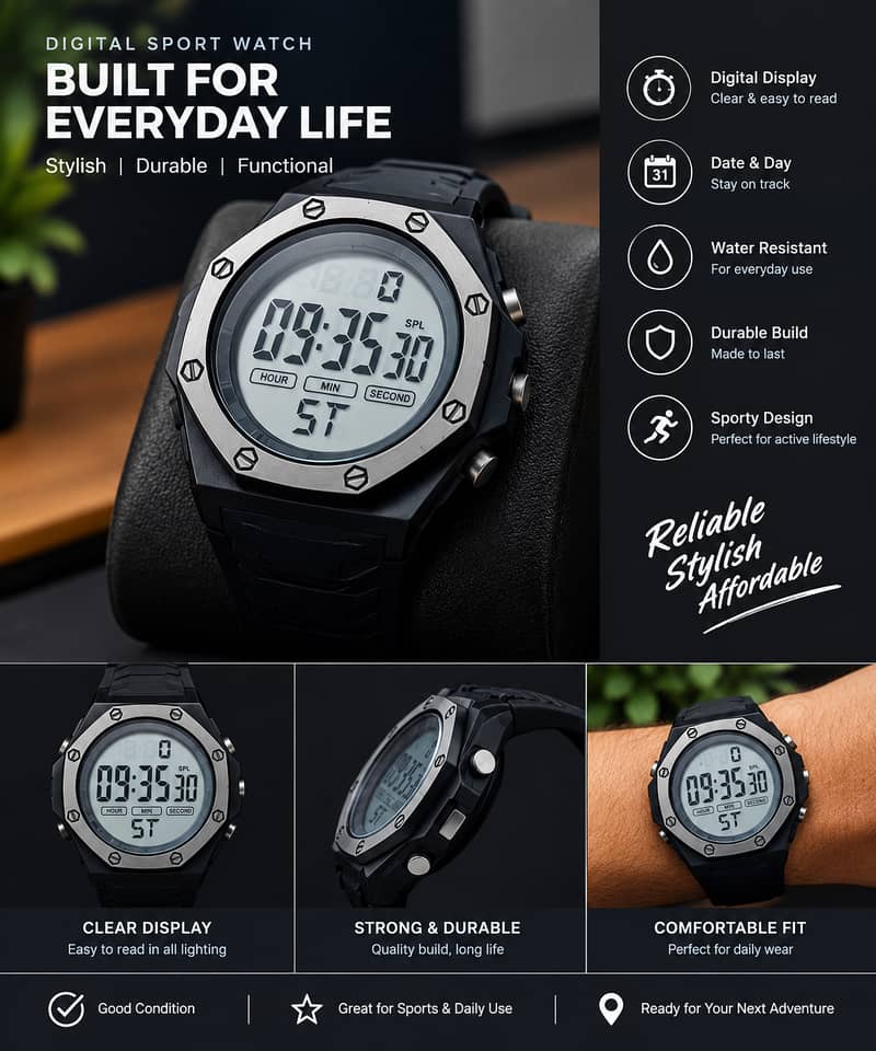 Digital Watch 0