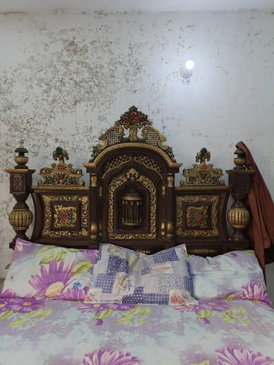 chinoyti Bed, side tables, Dressing table,spring mattress, show case