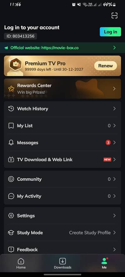 MovieBox Premium No Ads Lifetime Guarantee