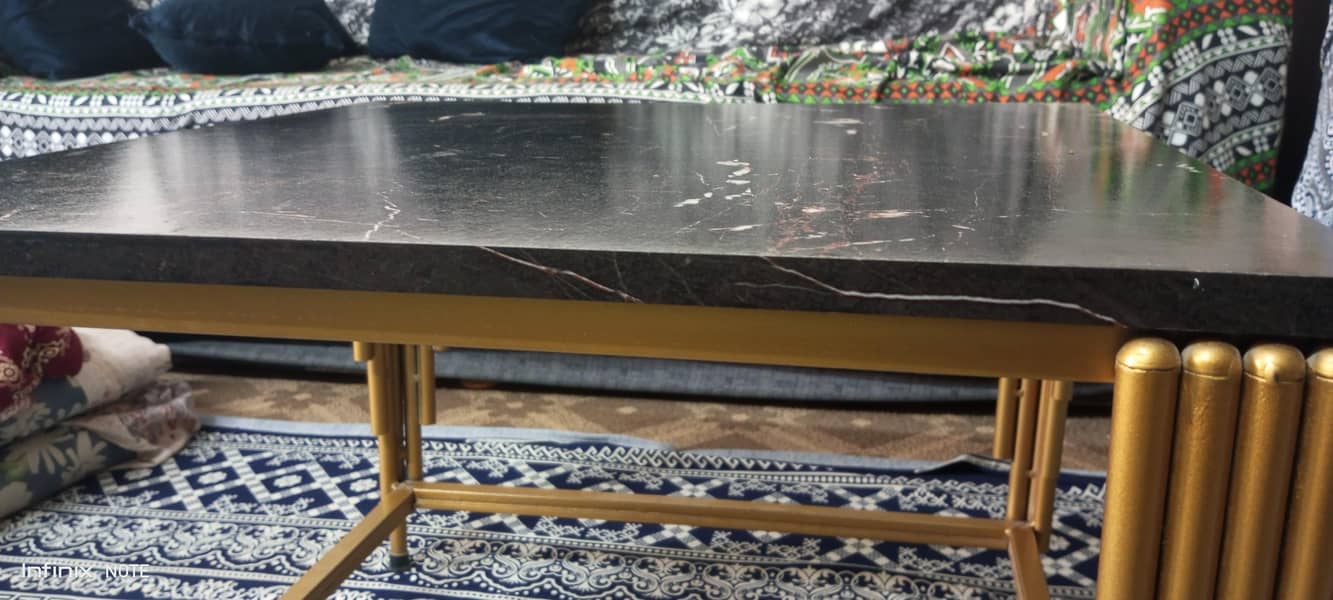 Center table. 2