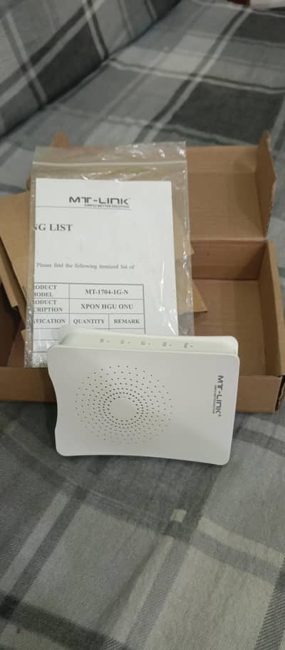 MT-LINK MT-1704 WiFi Fiber Router (With Box)