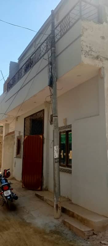 Asif Town 3.5Marla Corner Duble Story House Very very urgent For Sale