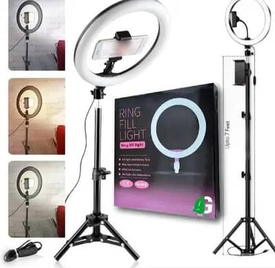 Ring light  26 cm 10 inch with stand new light