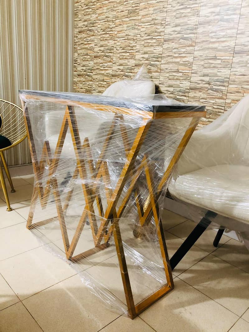 W shaped console Table 2