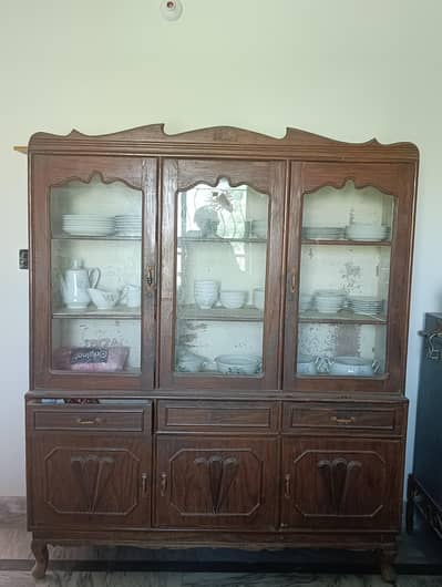 showcase for crokery and other materials
