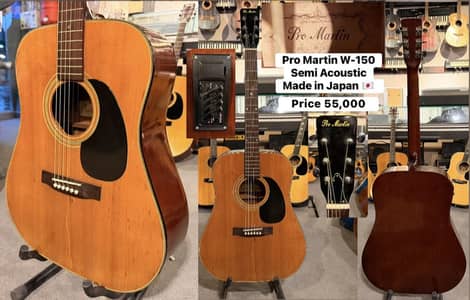 Pro-Martin W-100 Semi Acoustic Guutar Made in Japan/Piano/Keyboard