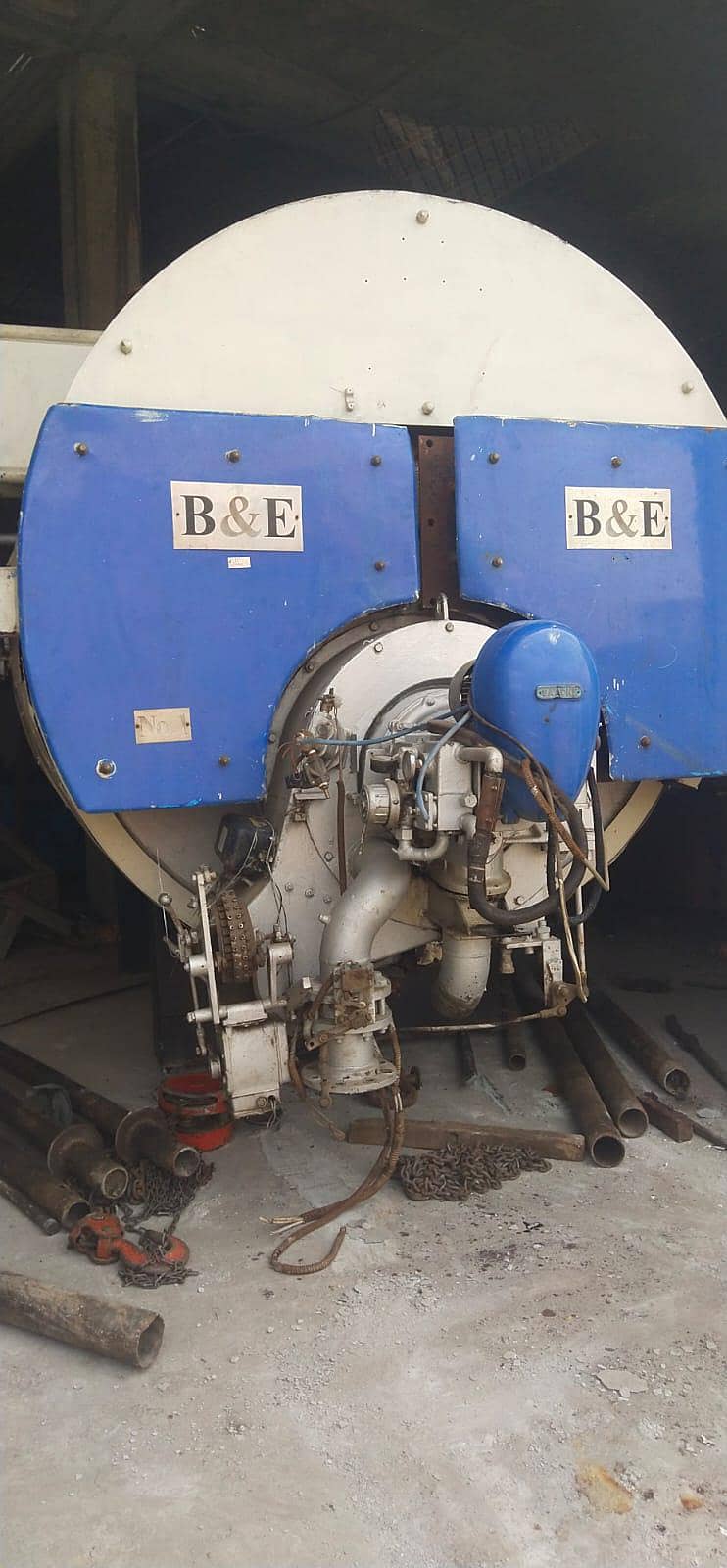 B and E boiler 1