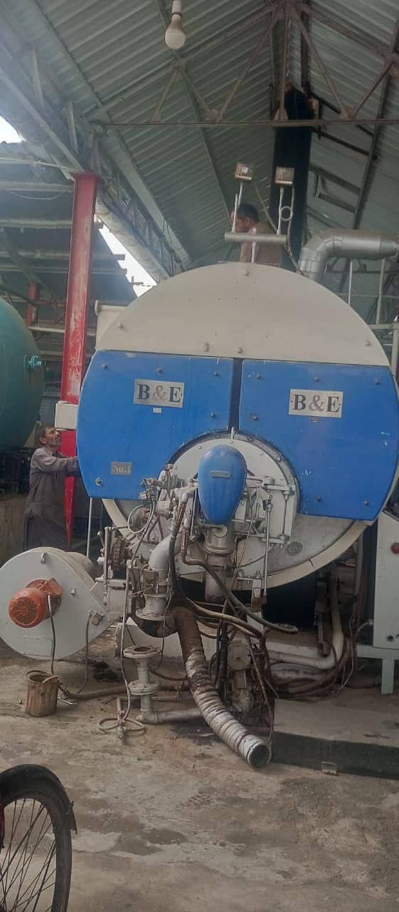 B and E boiler 10