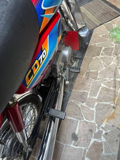 I am selling my honda cd70 2026 brand new condition