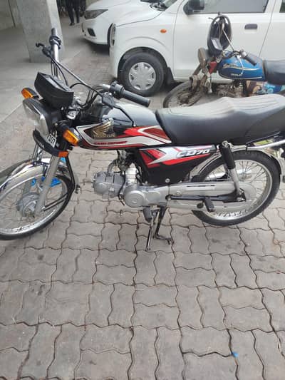 Honda CD70 2025 Model Bike for Sale. Excellent Condition Low Mileage