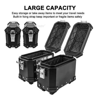 waterproof back box with large storage capacity