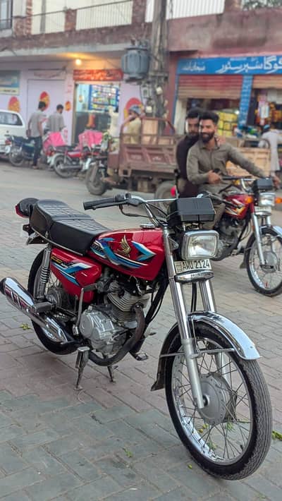 Honda 125 read caler