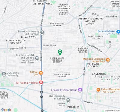 5 Kanal Plot For Sale In Green Acre Society