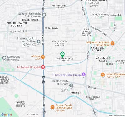 3.5 Marla Plot For Sale In Dreem Avenue Society