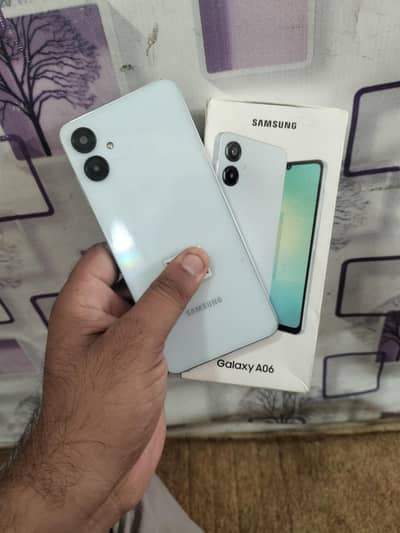 Samsung Mobile A06 with box 4/64