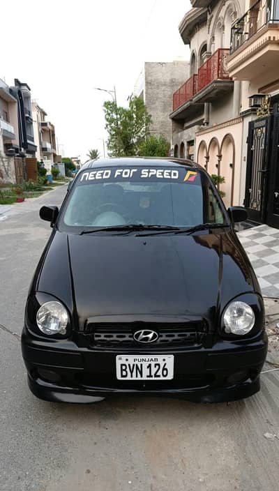 Hyundai Santro Club – Fully Loaded – Power Windows, Steering & Remote