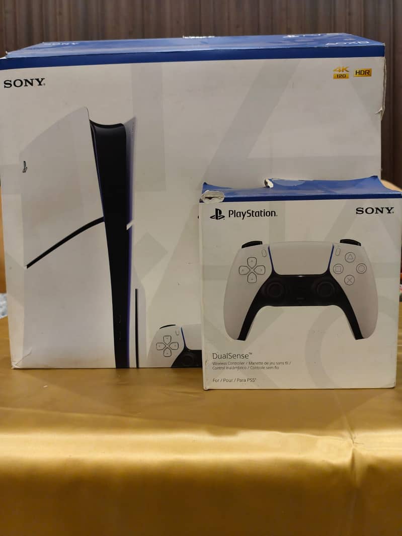 PS5 Slim Disc Edition UK Version | Extra Controller | Complete Box 2