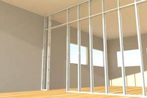 Gypsum board partition-Glass parition-Cement partition-Drywall gypsum